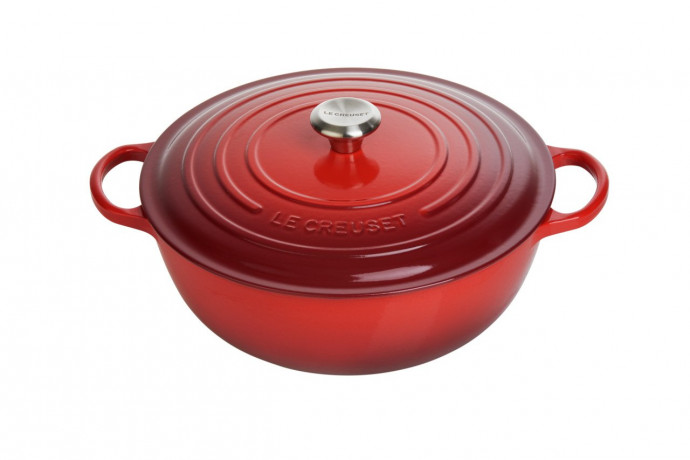 Le Creuset LE CREUSET La Marmite 28 cm Kirschrot SIGNATURE rot LE CREUSET La Marmite 28 см вишнево-красный SIGNATURE