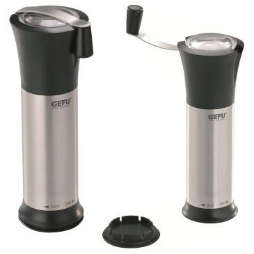 GEFU GEFU Muskatmuchle MOSCATA schwarz/ silber GEFU Мускатный орех МОСКАТА