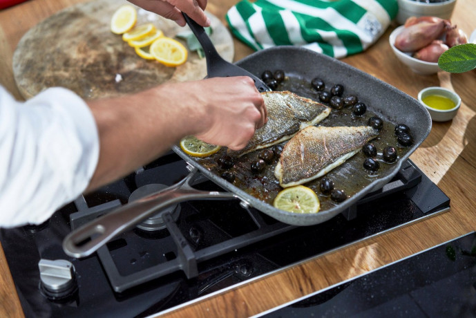 BALLARINI BALLARINI Grillpfanne SALINA grau Сковорода-гриль BALLARINI SALINA