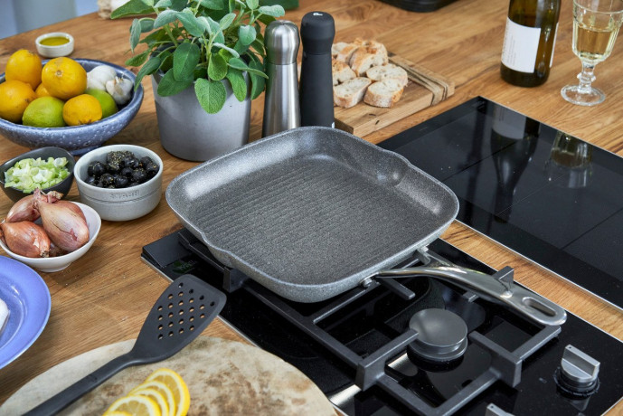 BALLARINI BALLARINI Grillpfanne SALINA grau Сковорода-гриль BALLARINI SALINA