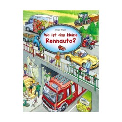 Loewe Verlag Wo ist das kleine Rennauto? Где маленькая гоночная машинка?