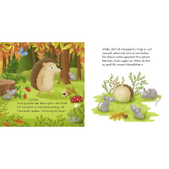 Sauerlander Verlag Naturbuch: Igelchen findet Freunde Книга о природе: маленький ежик находит друзей