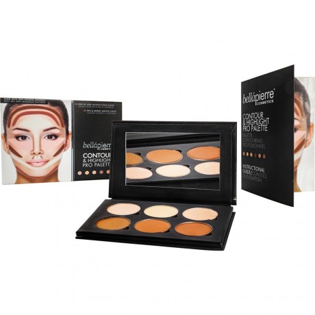 Bellapierre Cosmetics (Бллапьер Косметикс) Augen Contour & Highlight Pro Palette, 1 шт.