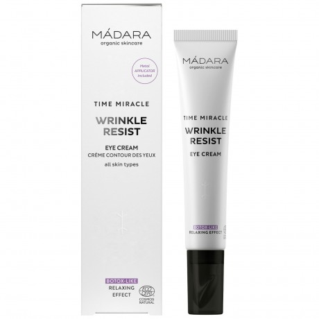 MADARA Time Miracle Wrinkle Resist Eye Cream With Applicator Крем для кожи вокруг глаз Time Miracle против морщин с аппликатором