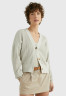 Tommy Hilfiger CROPPED Cardigan light sandalwood УКОРОЧЕННЫЙ кардиган светлое сандаловое дерево