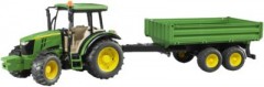 Bruder BRUDER 2108 John Deere 5115M mit Bordwandanhanger 1:16 BRUDER 2108 John Deere 5115M с прицепом 1:16