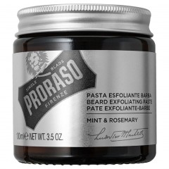 PRORASO Minze &amp; Rosmarin Bart Exfoliating Paste  Отшелушивающая паста для бороды с мятой и розмарином