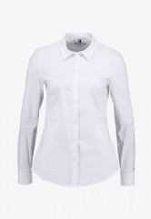 Tommy Hilfiger HERITAGE SLIM FIT Button-down blouse classic white HERITAGE SLIM FIT Блуза на пуговицах классический белый