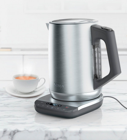 NINJA NINJA Wasserkocher KT201EU, 1,7 l, 3000 W, 40-100 °C, Edelstahl Чайник NINJA KT201EU, 1,7 л, 3000 Вт, 40-100 °С, нержавеющая сталь