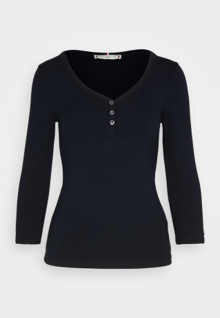 Tommy Hilfiger SLIM Long sleeved top desert sky SLIM Топ с длинными рукавами небо пустыни