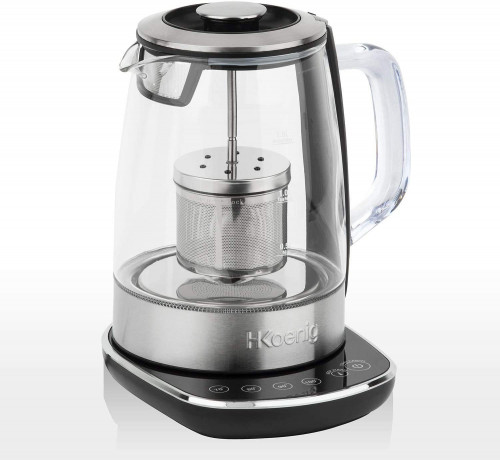 H.Koenig Wasserkocher TI600 Teekocher mit Temperatur-Regelung, 2200 W  Чайник H.Koenig TI600 с регулировкой температуры, 2200 Вт