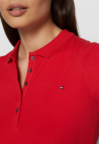 Tommy Hilfiger HERITAGE SHORT SLEEVE Polo shirt apple red HERITAGE SHORT SLEEVE Рубашка поло яблоко красное