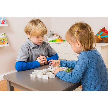 Hubelino Domino + Vier gewinnt 410054 Lernspiele Домино + Connect Four 410054 Развивающие игры