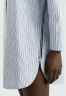 Tommy Hilfiger TAPE SLIM SHIRT NIGHTDRESS Nightie wlw nola stripe vessel blue ОБЛЕГАЮЩАЯ НОЧНАЯ РУБАШКА С ЛЕНТОЙ Nightie wlw nola полосатый сосуд синий