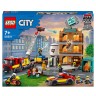 PLAYMOBIL 2er Set: 9463 Feuerwehr-Leiterfahrzeug + City Fire 60321 Feuerwehreinsatz mit Loschtruppe Набор из 2-х частей: пожарная машина с лестницей 9463 + пожарная машина City Fire 60321 с пожарным отрядом.