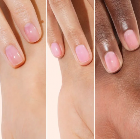 Manucurist Active Glow Cranberry + Blueberry, Набор 2 шт укрепляющий лак для ногтей с эффектом геля и натурального сияния, клюквенно-красный и холодный розово-лиловый, укрепление ногтей, 2 х 15 мл