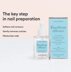 Manucurist Cuticle Remover &amp; Pusher Duo, Cредство для удаления кутикулы, Франция, размягчает и удаляет кутикулу, аккуратный маникюр и уход за ногтями, 15 мл + пушер