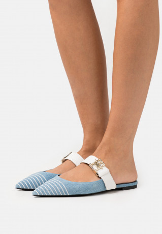 Tommy Hilfiger POINTY FEMININE MULE Mules denim ЖЕНСКИЕ МЮЛИ POINTY Мюли джинсовая ткань