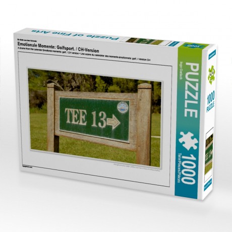 CALVENDO Puzzle CALVENDO Puzzle Emotionale Momente: Golfsport. \/ CH-Version Пазл CALVENDO Пазл Эмоциональные моменты: гольф. \/ версия CH