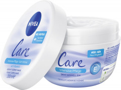 NIVEA Care Creme Intensive Pflege, 200 ml, Нивеа Крем для лица и тела, масло ши и витамин E, 48ч увлажнение, быстрое впитывание, 200 мл