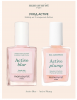Manucurist Active Blur 15ml + Active Plump 15ml, Набор Уход Active, 2шт (Франция): покрытие Blur и Plump, безопасная растительная формула 9 Free