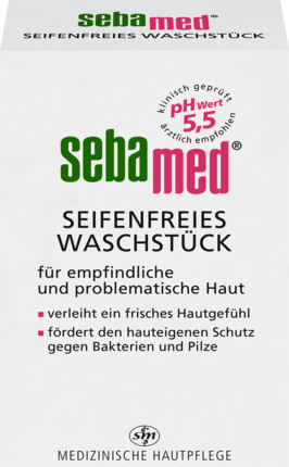 sebamed Seifenstück seifenfrei, 150 g средство для умывания гипоаллергенное, без мыла, 150 г