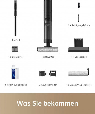 dreame dreame Nass-Trocken-Akkusauger Dreame H12 Pro;, 200 W, mit Selbstreinigungsfunktion Аккумуляторный пылесос Dreame для влажной и сухой уборки Dreame H12 Pro;, 200 Вт, с функцией самоочистки