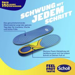 SCHOLL GelActiv Einlegesohlen EVERYDAY Gr. S 35-40,5, 1 St, Шолль Гелевые стельки для повседневной обуви, размер 35-40,5, 1 пара