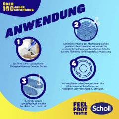 SCHOLL GelActiv Einlegesohlen EVERYDAY Gr. S 35-40,5, 1 St, Шолль Гелевые стельки для повседневной обуви, размер 35-40,5, 1 пара