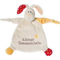 NICI Schmusetuch Hase kleiner Sonnenschein 25x25cm fur Babys (40043) Пододеяльник зайчик солнышко 25х25см для малышей (40043)
