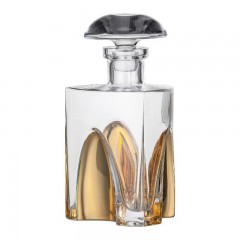 Eisch Eisch Gentleman Karaffe Glas Gold - im Geschenkkarton 0,75 L / h: 23,2 cm Графин Eisch Gentleman стеклянный золотой - в подарочной упаковке 0,75 л / высота: 23,2 см