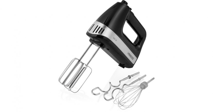 Princess Princess Handmixer 222206 schwarz/edelstahl schwarz/edelstahl Ручной миксер Princess 222206 черный/нержавеющая сталь