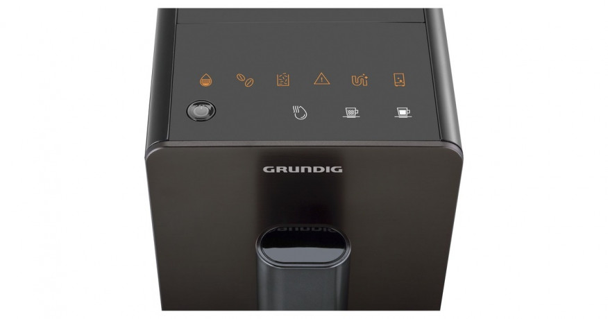 Grundig Grundig KVA 4830, Vollautomat edelstahl/schwarz (glanzend) edelstahl, schwarz (glanzend) Grundig KVA 4830, полностью автоматический, нержавеющая сталь/черный (глянцевый)