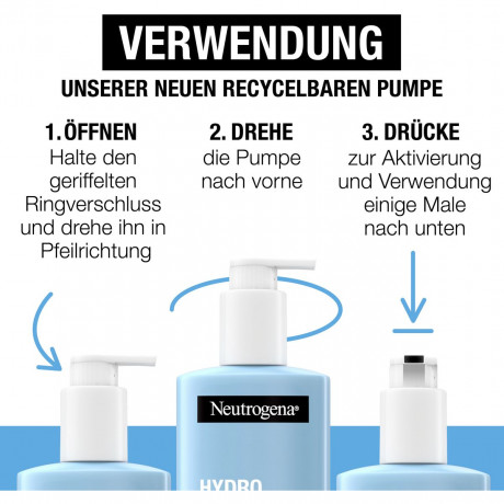 Neutrogena Bodylotion Gel Hydro Boost, 250 ml, Neutrogena Hydro Boost Ультралёгкий гель-лосьон для тела с гиалуроновой кислотой, 250 мл