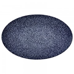 Seltmann Weiden Seltmann Weiden Life Molecule Denim Blue Servierplatte oval 40x26 cm Seltmann Weiden Life Molecule Denim Тарелка овальная голубая 40x26 см