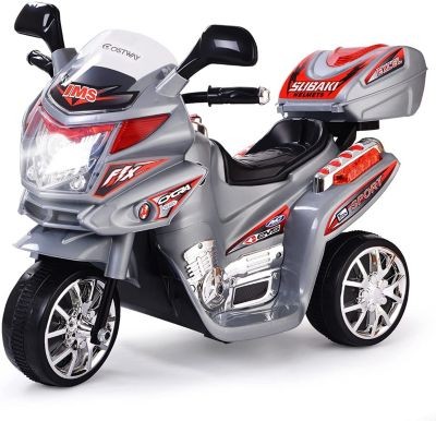 COSTWAY Kindermotorrad mit 3 PP Radern  bunten Scheinwerfern Детский мотоцикл с 3 полипропиленовыми колесами и яркими фарами.