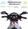 COSTWAY Kindermotorrad mit 3 PP Radern  bunten Scheinwerfern Детский мотоцикл с 3 полипропиленовыми колесами и яркими фарами.