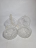 Миски сервировочные винтажные Walther Glas, хрусталь, 6 шт., 15.5 см, Германия, 1960-70гг.