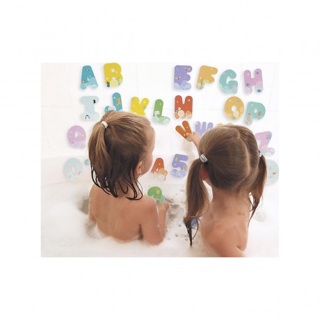 Janod Buchstaben und Zahlen fur die Badewanne Буквы и цифры для ванны