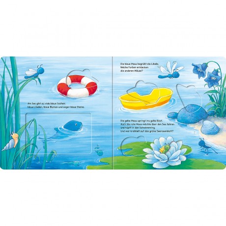 Ravensburger ministeps: Mein erstes Mauschen-Farbenbuch ministeps: Моя первая книжка-раскраска для мыши