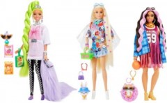 Mattel Barbie Extra Puppe mit grunem Haar Кукла Барби Экстра с зелеными волосами