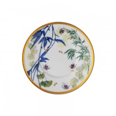 Rosenthal Rosenthal Heritage Turandot white Teeobertasse 0,23 L mit Untertasse 15,5 cm  2-tlg. Чашка для белого чая Rosenthal Heritage Turandot 0,23 л с блюдцем 15,5 см 2 шт.