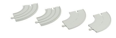 PLANTOYS Planworld Strassen und Schienen Erweiterung Set B Autospielesets Planworld Roads and Rails Expansion Set B Автомобильные игровые наборы