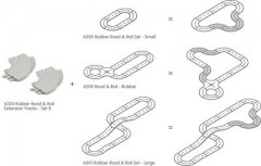 PLANTOYS Planworld Strassen und Schienen Erweiterung Set B Autospielesets Planworld Roads and Rails Expansion Set B Автомобильные игровые наборы