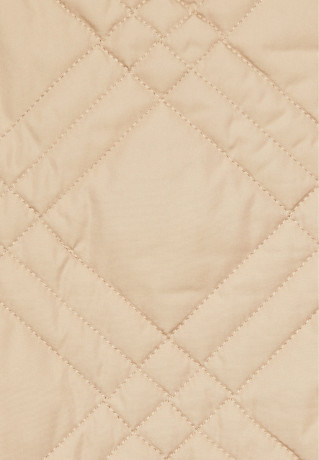 Tommy Hilfiger QUILTED PEACOAT Winter coat beige СТЕГАНЫЙ БУЛЬТ Зимнее пальто бежевый