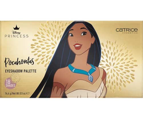 Catrice Disney Eyeshadow Palette Princess Pocahontas, Катрис Принцессы Диснея Паллетка теней Покахонтас, Лимитированная коллекция, Германия