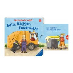 Ravensburger Wer braucht was? Auto кому что нужно автомобиль
