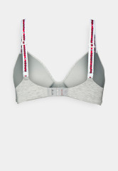 Tommy Hilfiger TRIANGLE BRA T-shirt bra mid grey heather БЮСТГАЛЬТЕР TRIANGLE BRA Бюстгальтер-майка средний серый вереск