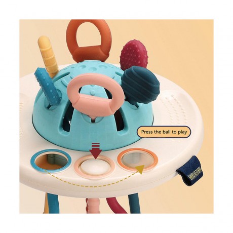 Vicabo Sensorik Spielzeug Baby Sensorisches Montessori Spielzeug Silikon Fidget Pop Silikon-UFO Lernspiele fur Kinder Сенсорные игрушки Детские сенсорные игрушки Монтессори Силиконовые игрушки Fidget Pop Силиконовые НЛО Развивающие игры для детей