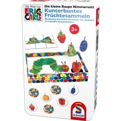Schmidt Spiele Mitbringspiel Raupe Nimmersatt Игра «Принеси с собой» «Очень голодная гусеница»